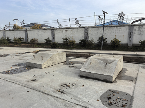 福建障碍物移除训练场｜水泥墩