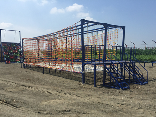 福建中空荡木桥