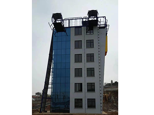 福建攀登楼｜玻璃幕墙｜机降平台