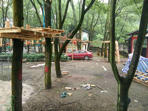 福建丛林穿越｜丛林拓展训练器材