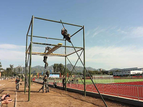 福建精武障碍训练场｜高空组合
