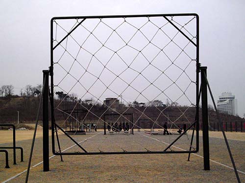 福建400米渡海登训练器材｜绳网